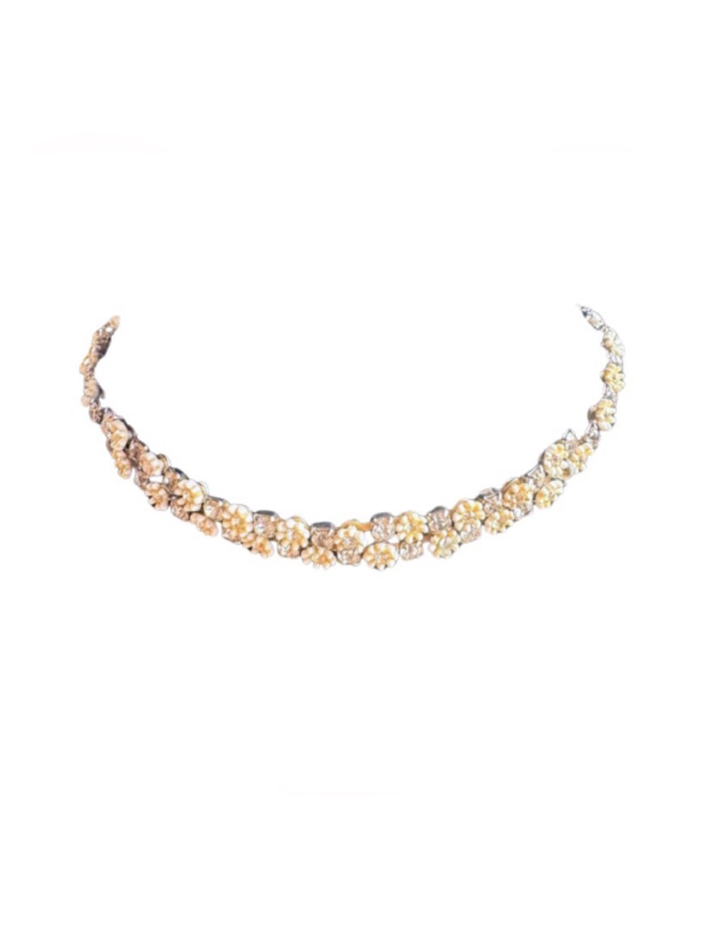 Leru Whimsical Floral Choker